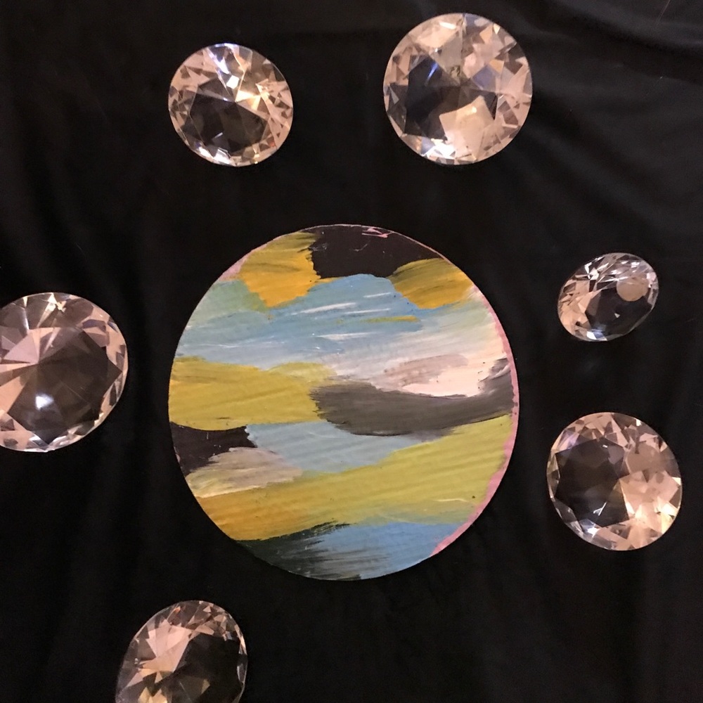 Home Accent Colorful Plate